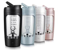 Custom Logo Plastic 600Ml Protein Whey Cup Gym Sports Electric Shaker Bottle Milk Powder Coffee Stir Protein Mixer Shaker Bottle