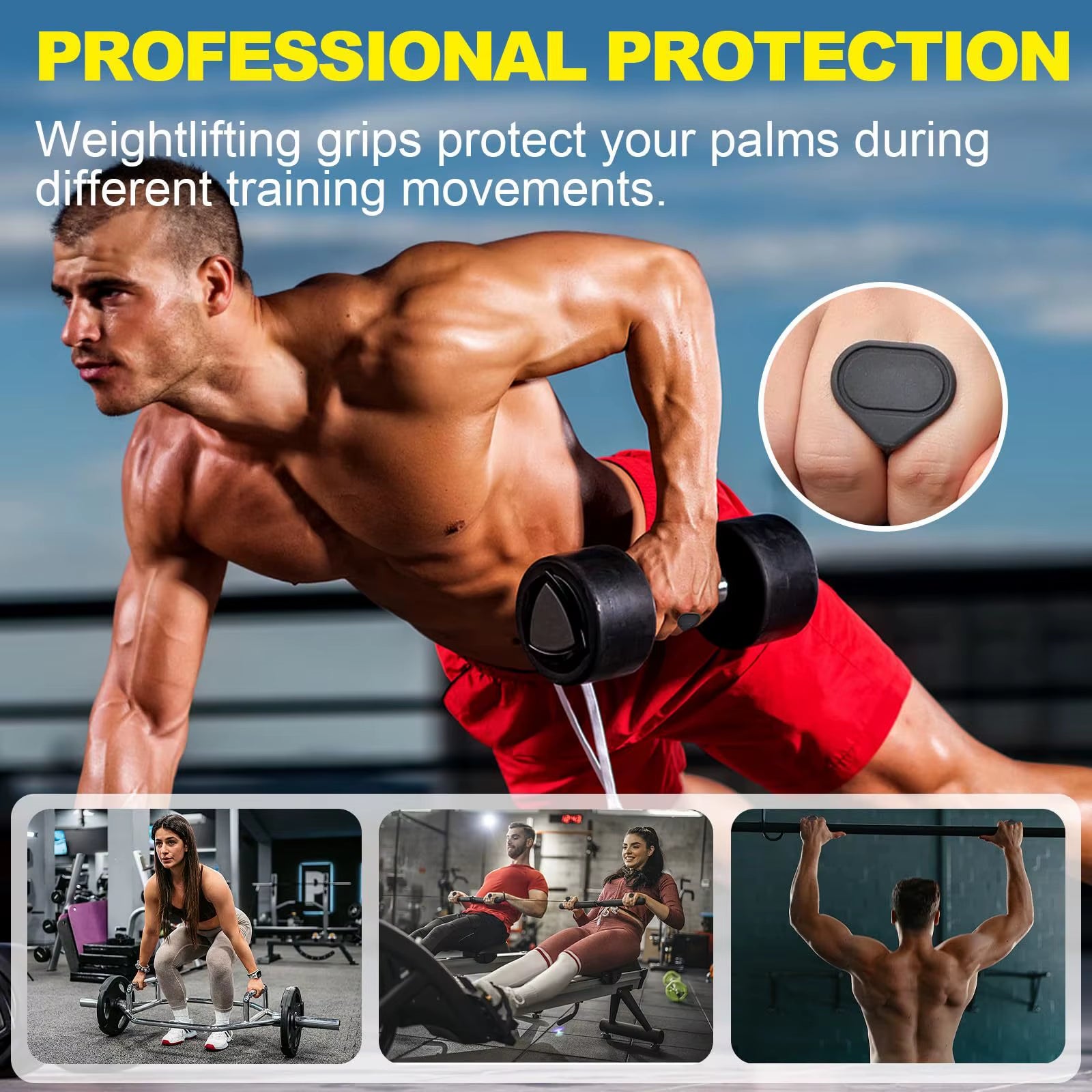 GripFlex: Anti-Slip Lifting Straps